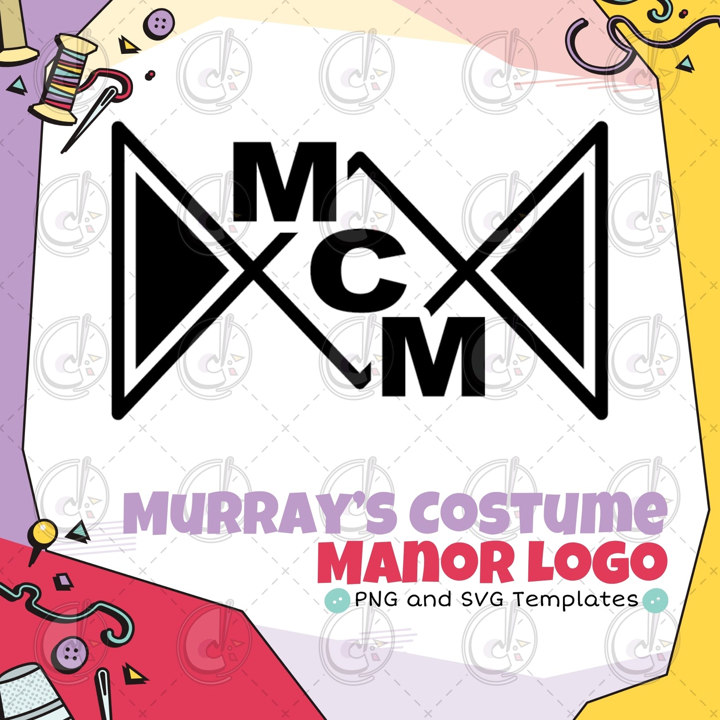 Murray's Costume Manor Logo Cosplay Template (Digital Download
