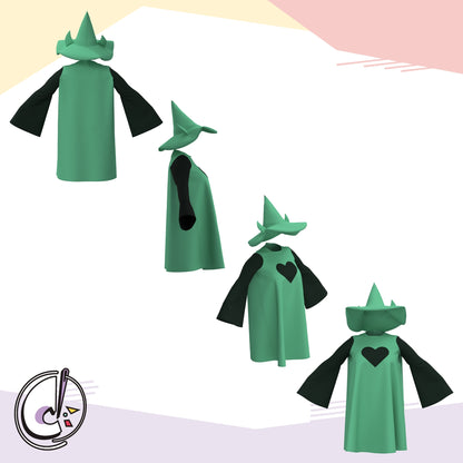 Ralsei Dress and Hat Cosplay Sewing Pattern (Digital Download)