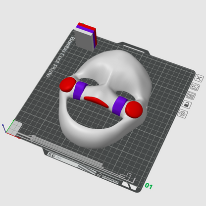 Puppet/Marionette Mask 3D Print File Inspired by Five Nights at Freddy's | STL for Cosplay