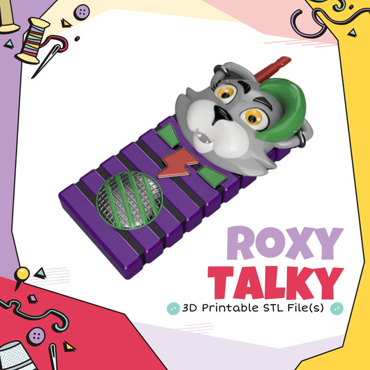 Roxy-Talky Cosplay 3D Print STL (Digital Download)