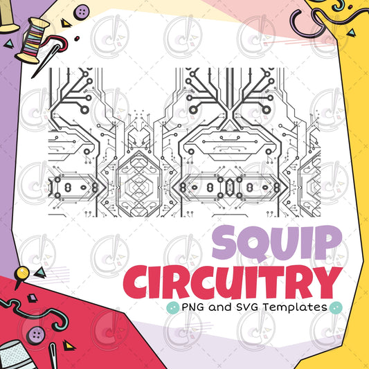 SQUIP's Circuitry Cosplay Template (Digital Download)