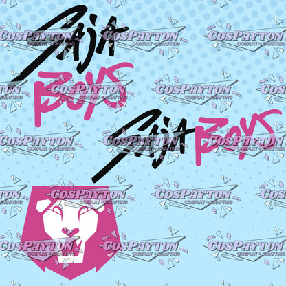 Saja Boys Logos Cosplay Template Inspired by KPop Demon Hunters | PNG SVG Available