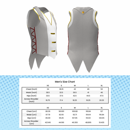 Jayce Jacket and Vest PDF Cosplay Pattern Bundle | Arcane Inspired Printable Costume Pattern