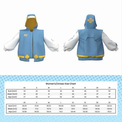 Bridget Jacket PDF Cosplay Pattern | Guilty Gear Inspired Printable Costume Pattern