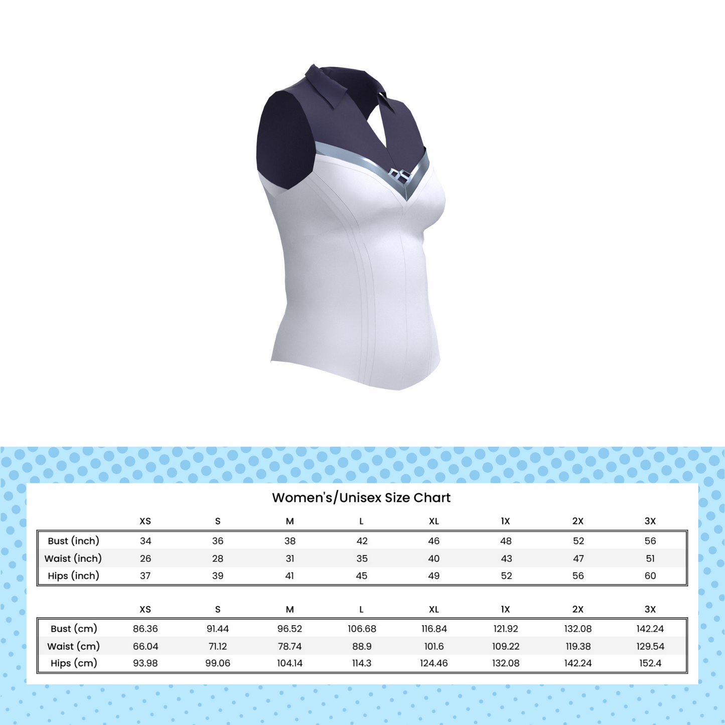 Vi Shirt PDF Cosplay Pattern | Arcane Inspired Printable Costume Pattern