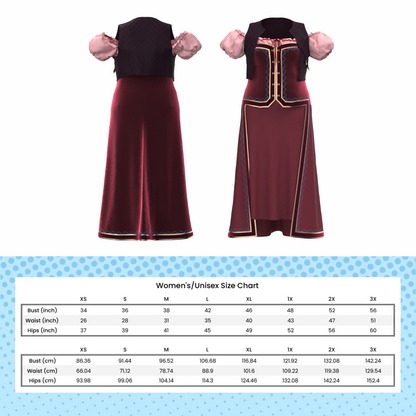 Reunion/Pirate Jester Lavorre Cosplay Pattern | Critical Role Inspired Printable Costume