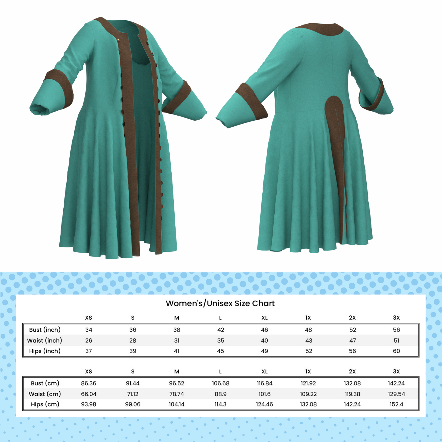 Stede Bonnet Jacket Cosplay Pattern | Our Flag Means Death Inspired Printable Costume Pattern