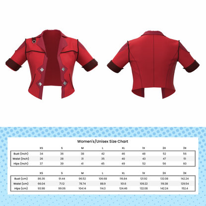 Vi Jacket PDF Cosplay Pattern | Arcane Inspired Printable Costume Pattern