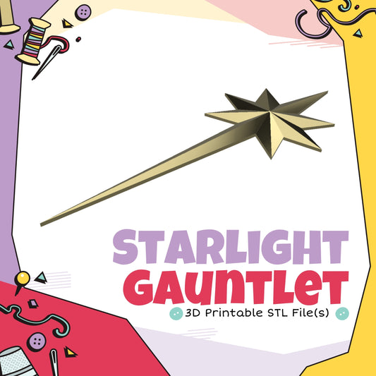 Starlight Gauntlet Cosplay 3D Print STL (Digital Download)